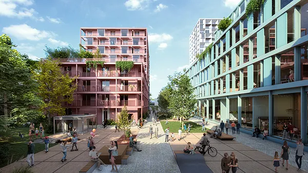 Artist impression Zuidpark Asmterdam