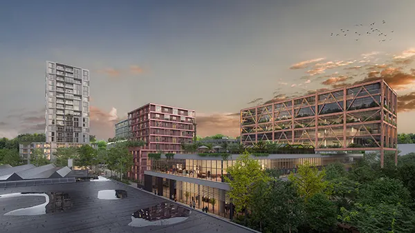 Artist impression Zuidpark Asmterdam